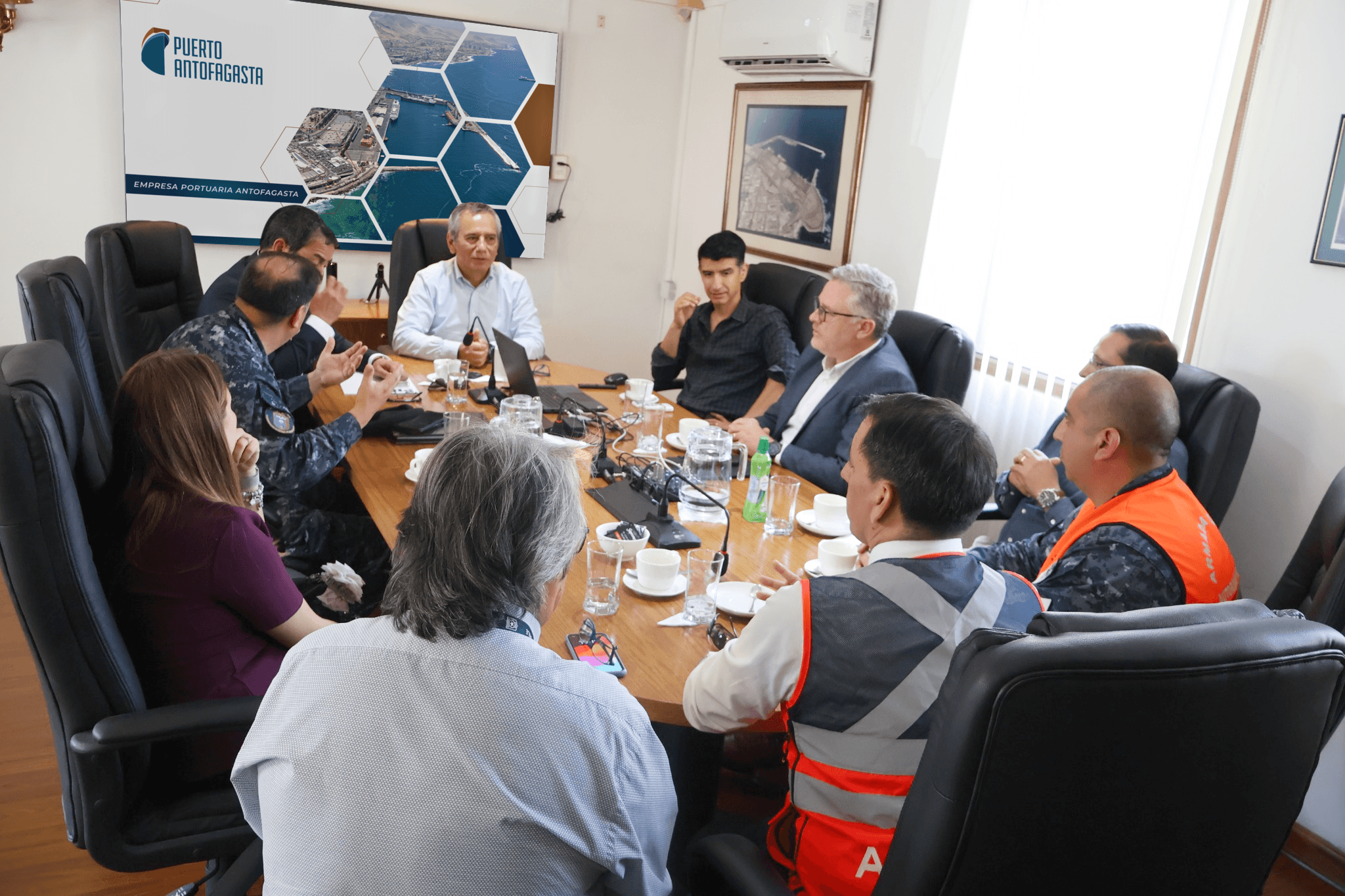 Puerto Antofagasta strengthens institutional coordination on port security