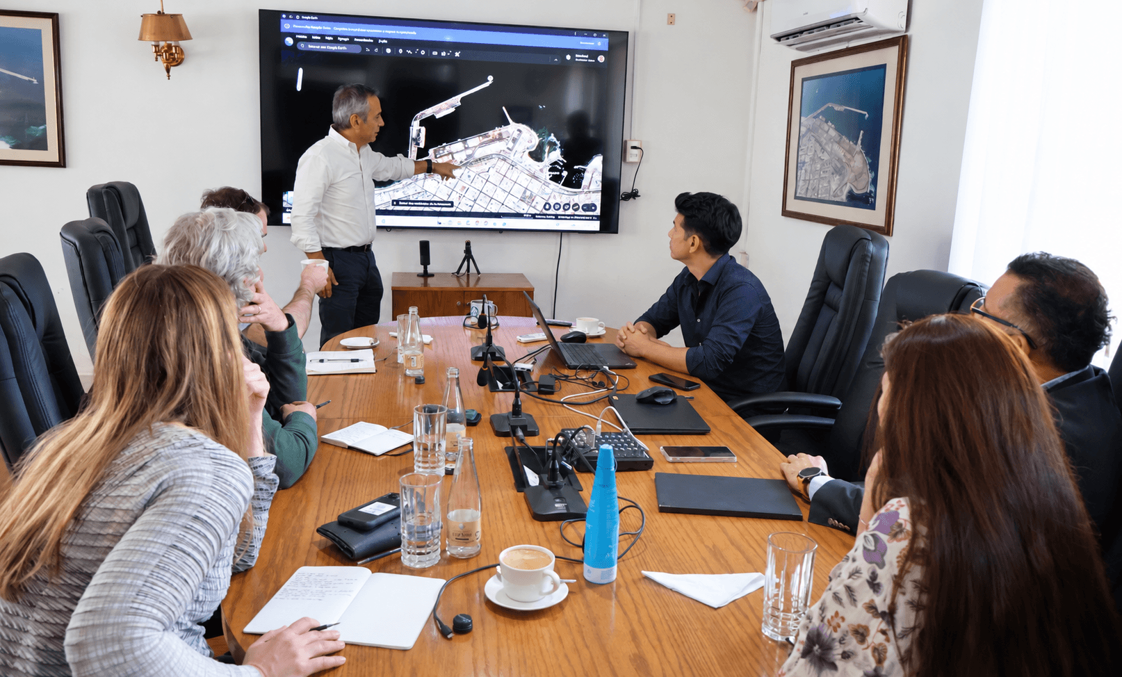 Puerto Antofagasta presents its strategic projects to U.S. Senate advisers