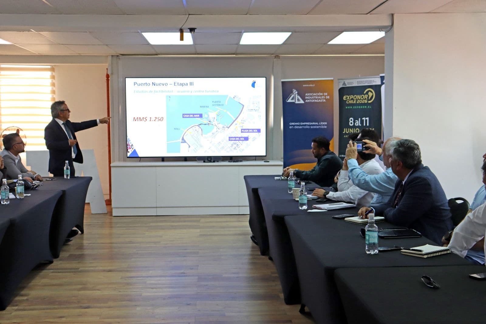Puerto Antofagasta presentó sus proyectos estratégicos en el Consejo de Logística AIA