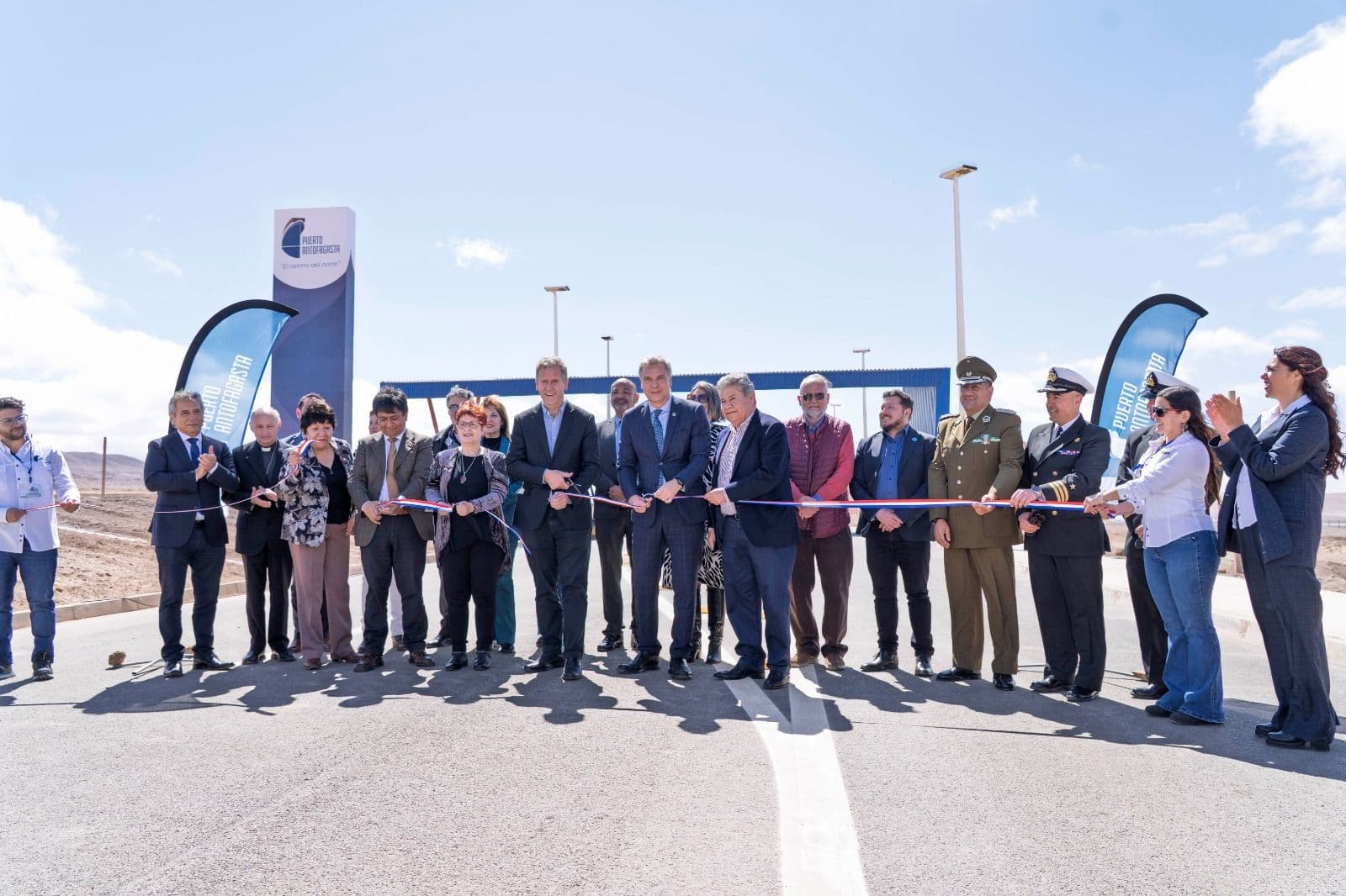 Puerto Antofagasta inaugura primera etapa de la Zona de Desarrollo Logístico La Negra, infraestructura clave para la logística regional y la integración bioceánica